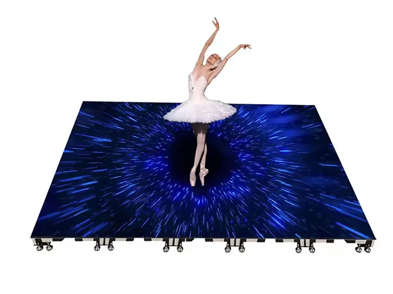 Floor LED screen view 3