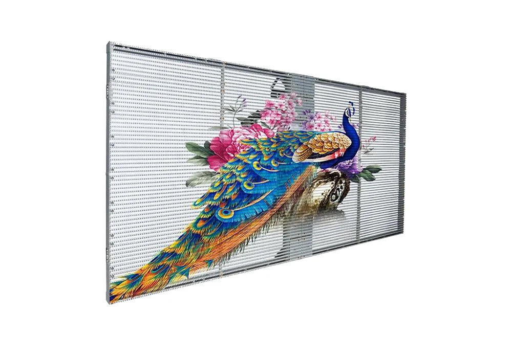 Transparent LED display view 1