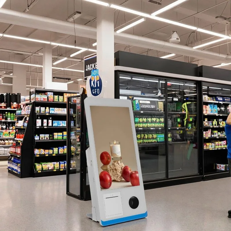 I8: 15.6 inch self-service checkout POS terminal